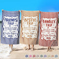 Girls Trip Family Trip On Vacation - Personalized Beach Towel