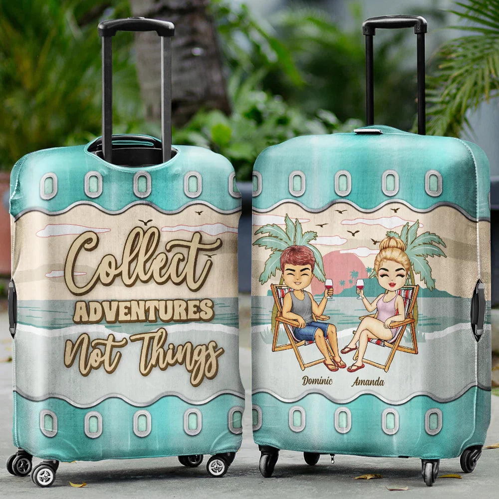 It's On Our List Travel Partners For Life - Personalized Luggage Cover